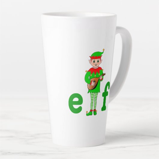 Musical Elf Latte Mok (Rechterhoek)