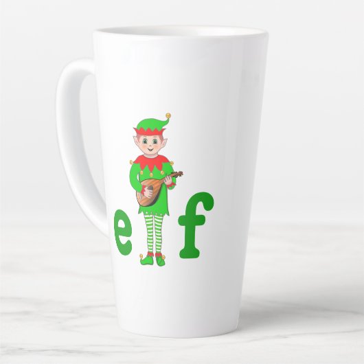 Musical Elf Latte Mok (Linkerhoek)