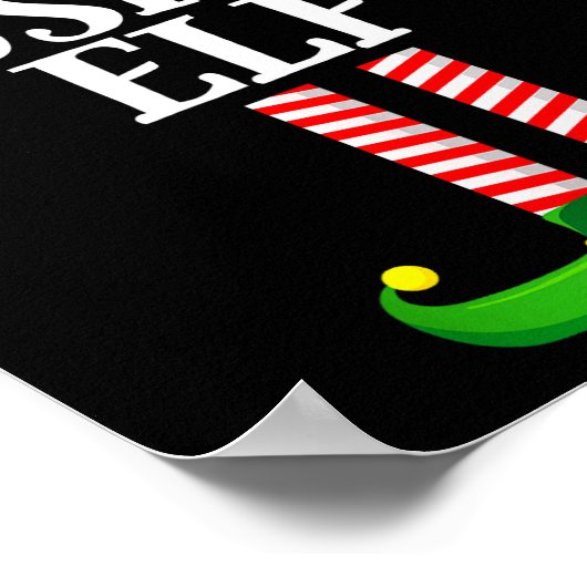 Musical Elf Matching Family Group Christmas Party Poster (Hoek)