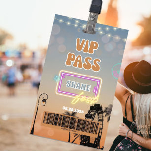 Musical en Kunstfestival All Access Badge VIP Pas