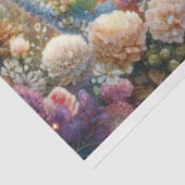 Musical Enchanted Forest Wasbeer Viool Decoupage Tissuepapier (Detail)