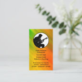 Musical Entertainer Visitekaartjes (Staand voorkant)