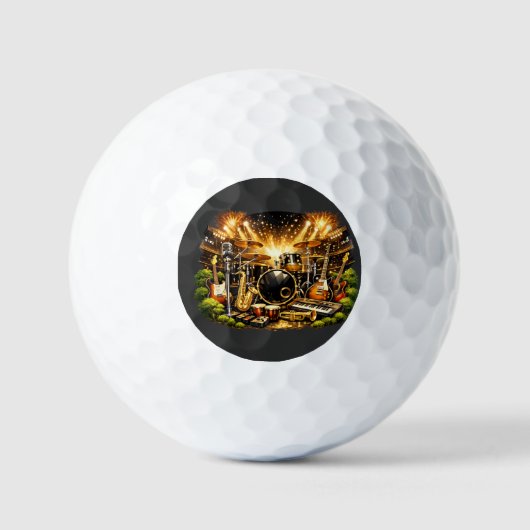 Musical Equipment Golfballen (Voorkant)