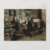 Musical Evening, 1906 Briefkaart (Voorkant)