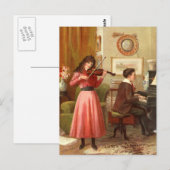 Musical Evening Briefkaart (Voorkant / Achterkant)