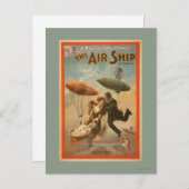 Musical Farce Comedy, The Air Ship Theater 2 Briefkaart (Voorkant / Achterkant)