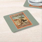 Musical Farce Comedy, The Air Ship Theater 2 Kartonnen Onderzetters (Schuin)