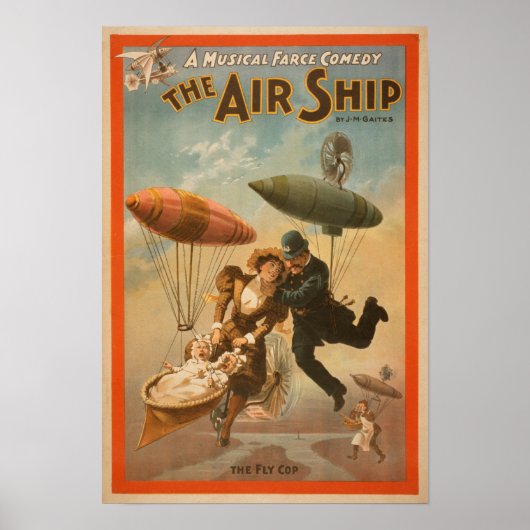 Musical Farce Comedy, The Air Ship Theater 2 Poster (Voorkant)