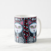 Musical Fish Dreams Koffiemok (Voorkant rechts)