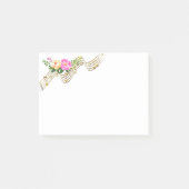 Musical Flowers Post-it® Notes (Voorkant)