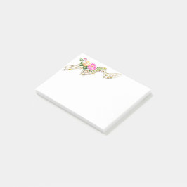 Musical Flowers Post-it® Notes