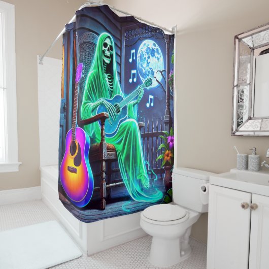 Musical Ghost Douchegordijn (In situ)