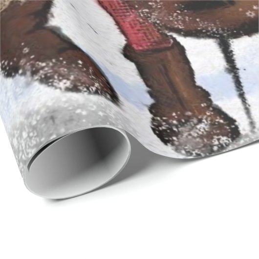 Musical Gnomes Christmas Wrapping Paper Cadeaupapier (Rol Hoek)