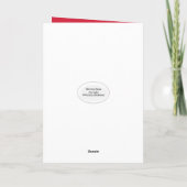 Musical Grand Piano Heart voor Jubileum Kaart (Achterkant)