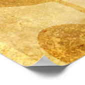 MUSICAL GRUNGE NOTES PIANO ACHTERGRONDEN FAILLIST  POSTER (Hoek)