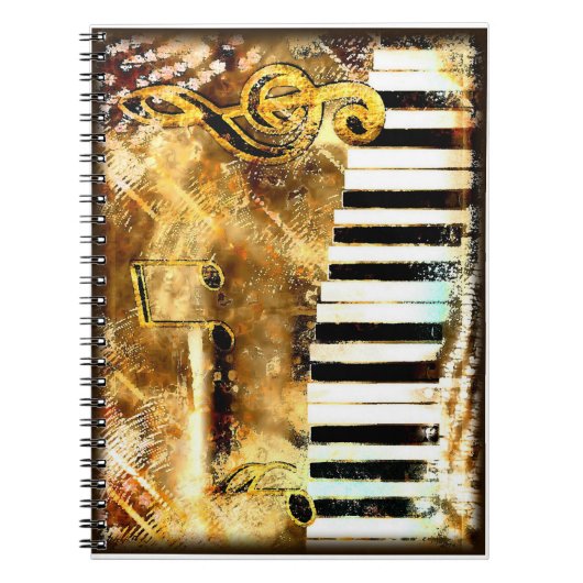 Musical Grunge Notitieboek (Voorkant)