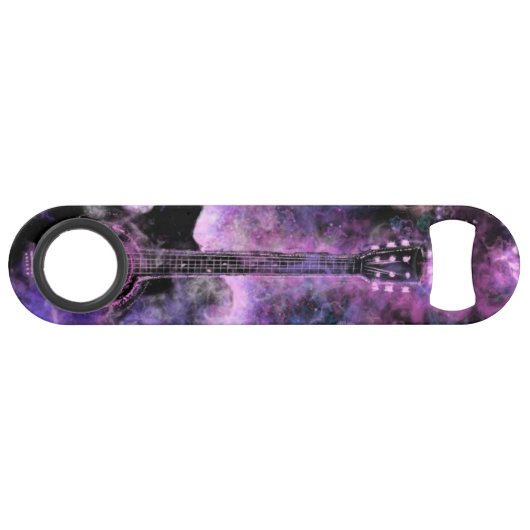 Musical Guitar Bar Key Speed Flessenopener (Achterkant Horizontaal)