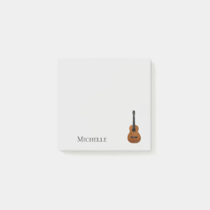 Musical Guitar Post-it® Notes
