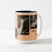 Musical Hands JEFSW Tweekleurige Koffiemok (Voorkant rechts)