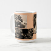 Musical Hands JEFSW Tweekleurige Koffiemok (Voorkant links)