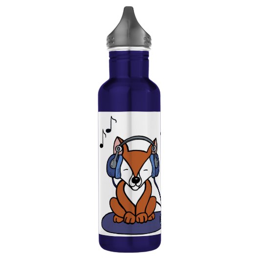 Musical Headphone Fox Waterfles (Links)