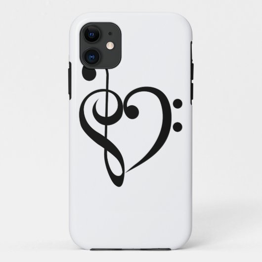 Musical Heart Case-Mate iPhone Case (Achterkant)