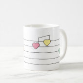 Musical Hearts Mok (Voorkant rechts)