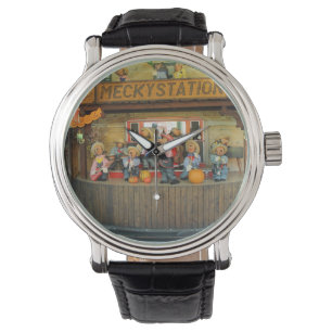 Musical Hedégs Cowboy Band Horloge