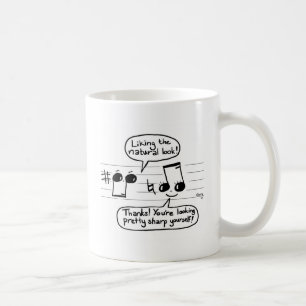 Musical Humor Cartoon Koffiemok