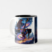 Musical Inner Being Tweekleurige Koffiemok (Voorkant links)