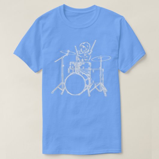 Musical Instrument Drummer Gift Drums T-shirt (Design voorkant)
