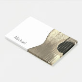 Musical Instrument Guitar Beige Abstract Post-it® Notes (Schuin)