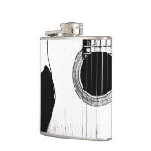 Musical Instrument Modern Guitar Black White Heupfles (Links)