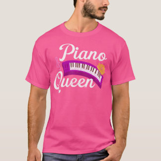 Musical Instrument Pianist Girls Women Musician Pi T-shirt