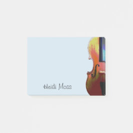 Musical Instrument Violin Personalized Post-it® Notes