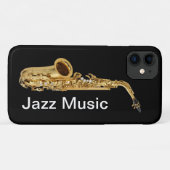 Musical Jazz Theme Case-Mate iPhone Case (Achterkant (horizontaal))
