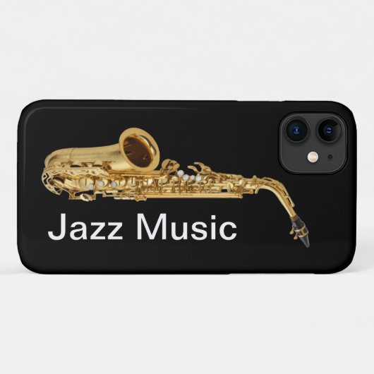 Musical Jazz Theme Case-Mate iPhone Case (Achterkant (horizontaal))