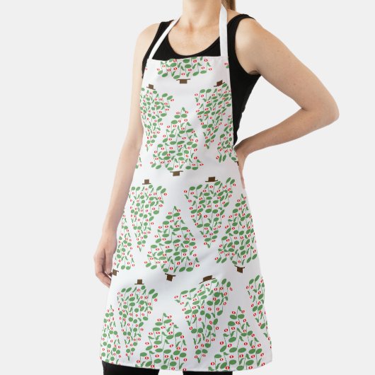 Musical kerstboom Apron Schort (Insitu)