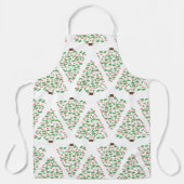 Musical kerstboom Apron Schort (Voorkant)