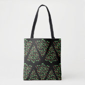 Musical Kerstboom Canvas tas (Voorkant)