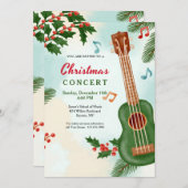 Musical kerstconcert Uitnodiging (Voorkant / Achterkant)