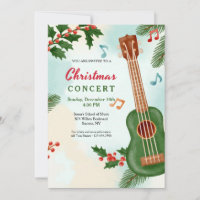 Musical kerstconcert Uitnodiging