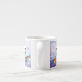 Musical Keyboard Faerie Espresso Kop (Achterkant)