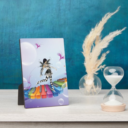 Musical Keyboard Faerie Fotoplaat (Zijkant)