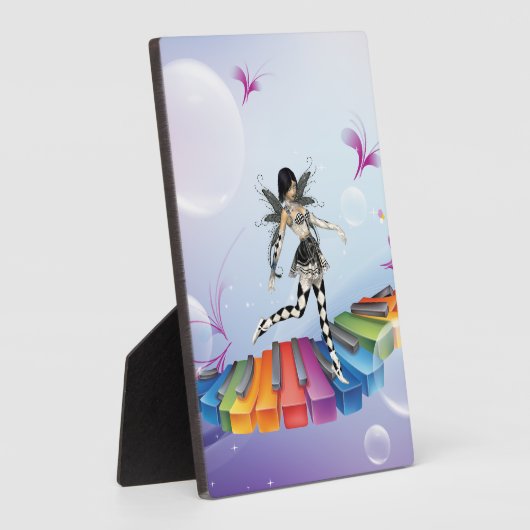 Musical Keyboard Faerie Fotoplaat (Zijkant)