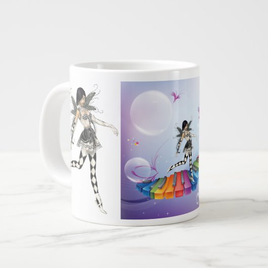 Musical Keyboard Faerie Grote Koffiekop (Links)
