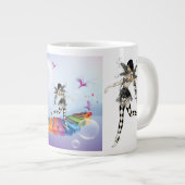 Musical Keyboard Faerie Grote Koffiekop (Voorkant rechts)