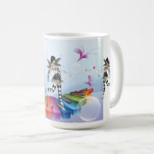 Musical Keyboard Faerie Koffiemok (Voorkant rechts)