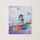 Musical Keyboard Faerie Legpuzzel (Verticaal)