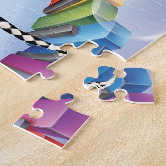 Musical Keyboard Faerie Legpuzzel (Zijkant)